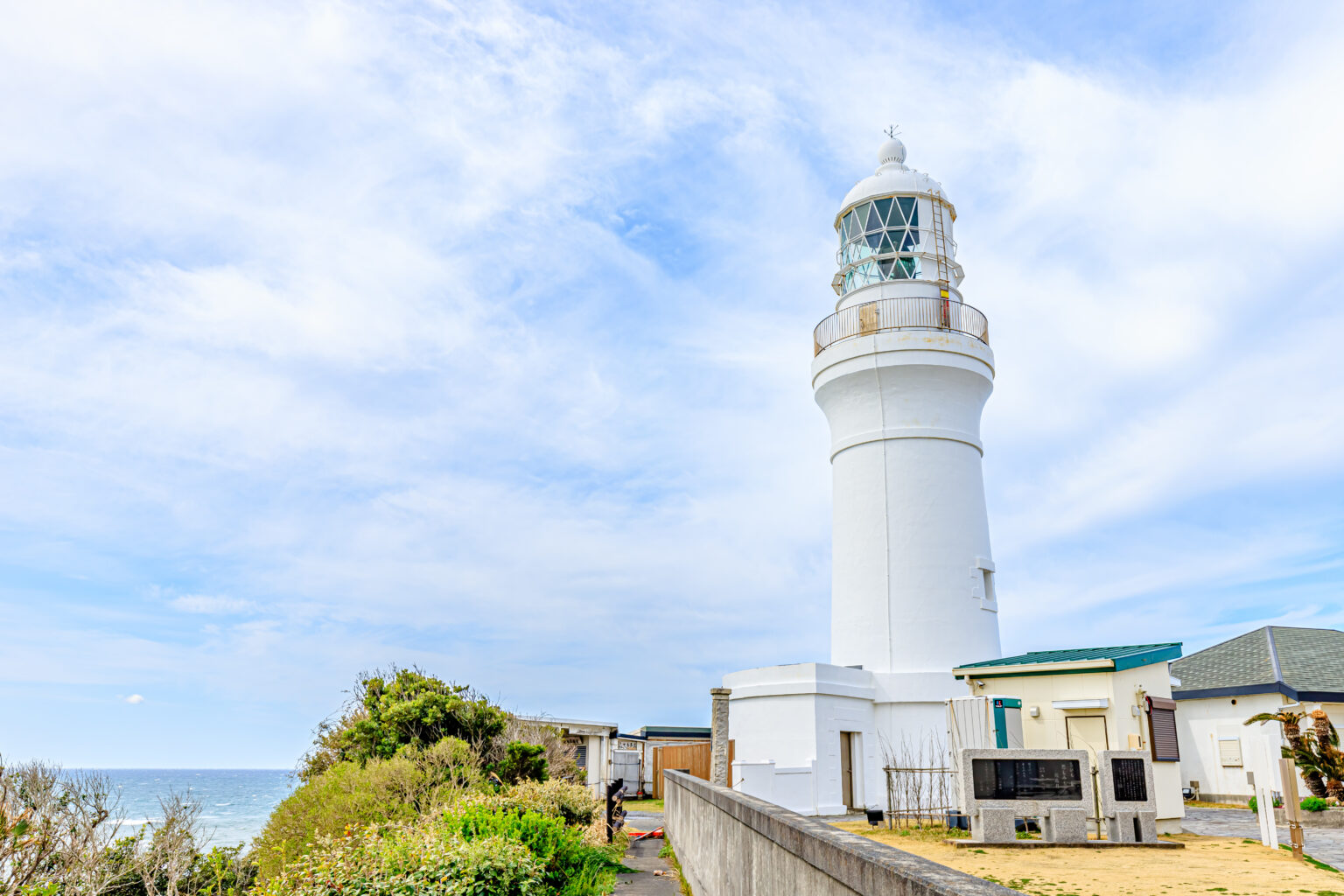 御前埼灯台（静岡県御前崎市）