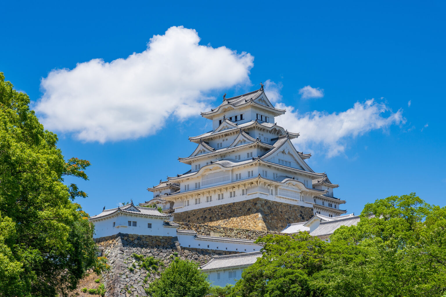 世界遺産・国宝 姫路城（兵庫県姫路市）