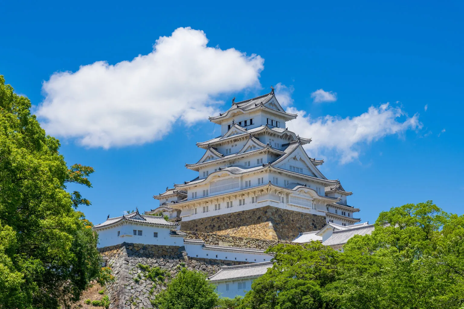 世界遺産・国宝 姫路城（兵庫県姫路市）